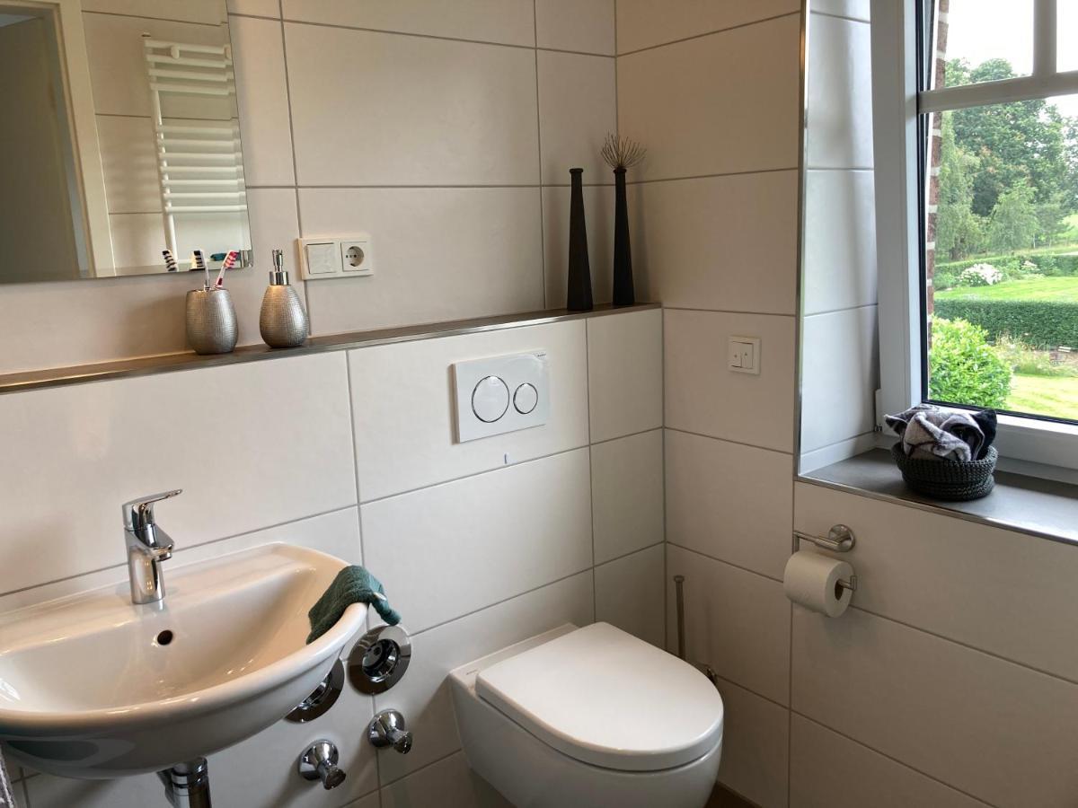 Ferienwohnung Heeser Birkenhof - Urlaub Auf Dem Bauernhof Mit Blick Ins Gruene Weeze Exteriér fotografie